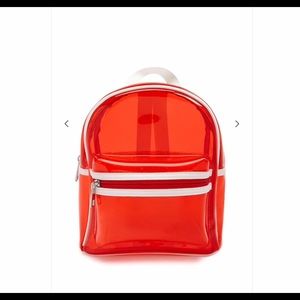 forever 21 transparent backpack